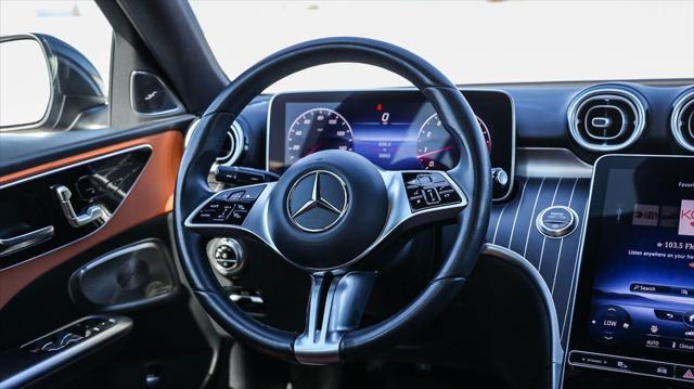 used 2022 Mercedes-Benz C-Class car, priced at $33,995