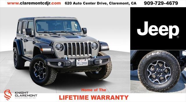 used 2023 Jeep Wrangler 4xe car, priced at $35,595