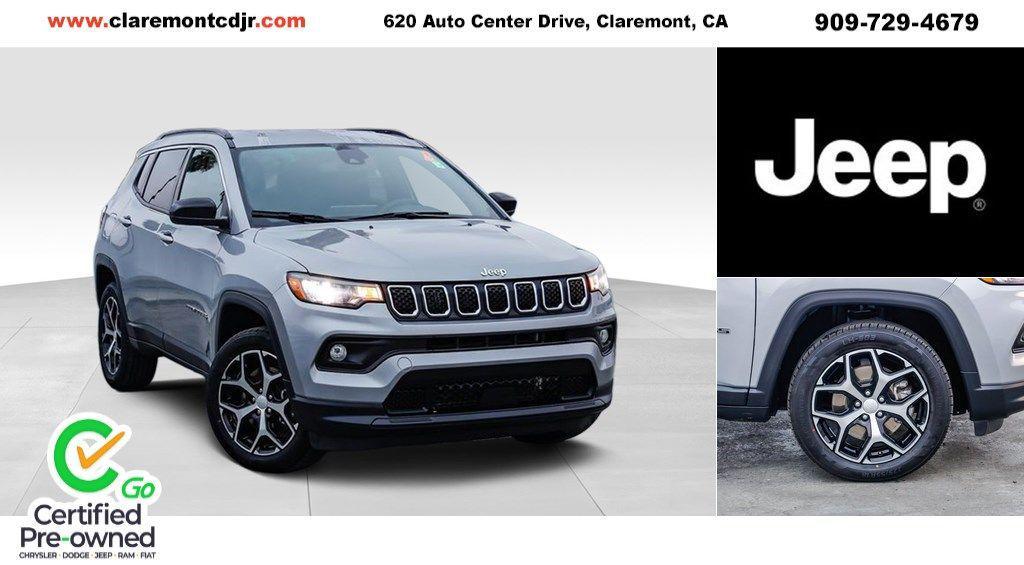 used 2024 Jeep Compass car, priced at $19,495