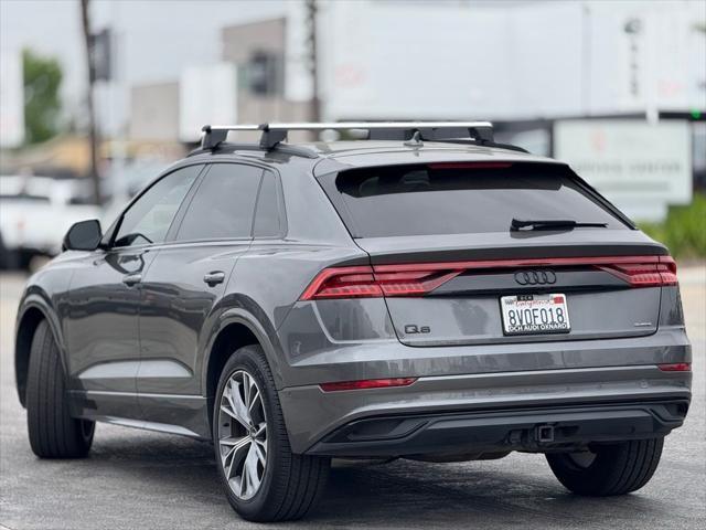 used 2021 Audi Q8 car, priced at $40,195