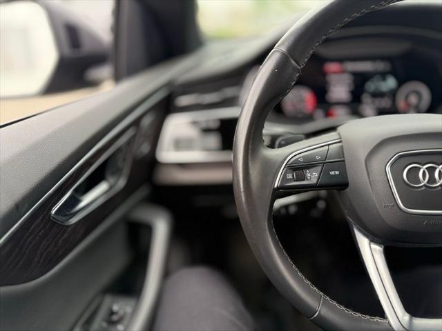 used 2021 Audi Q8 car, priced at $40,195