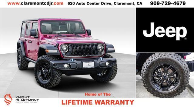 new 2024 Jeep Wrangler 4xe car, priced at $42,560