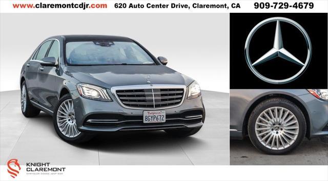 used 2018 Mercedes-Benz S-Class car, priced at $40,995