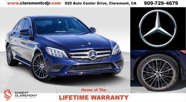 used 2021 Mercedes-Benz C-Class car, priced at $27,795
