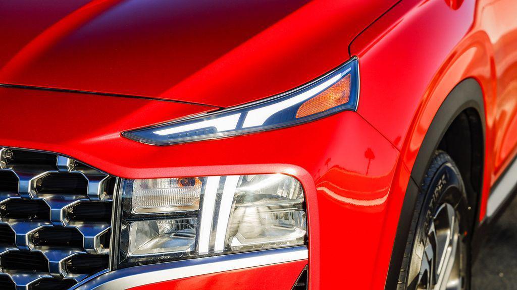 used 2021 Hyundai Santa Fe car, priced at $17,295