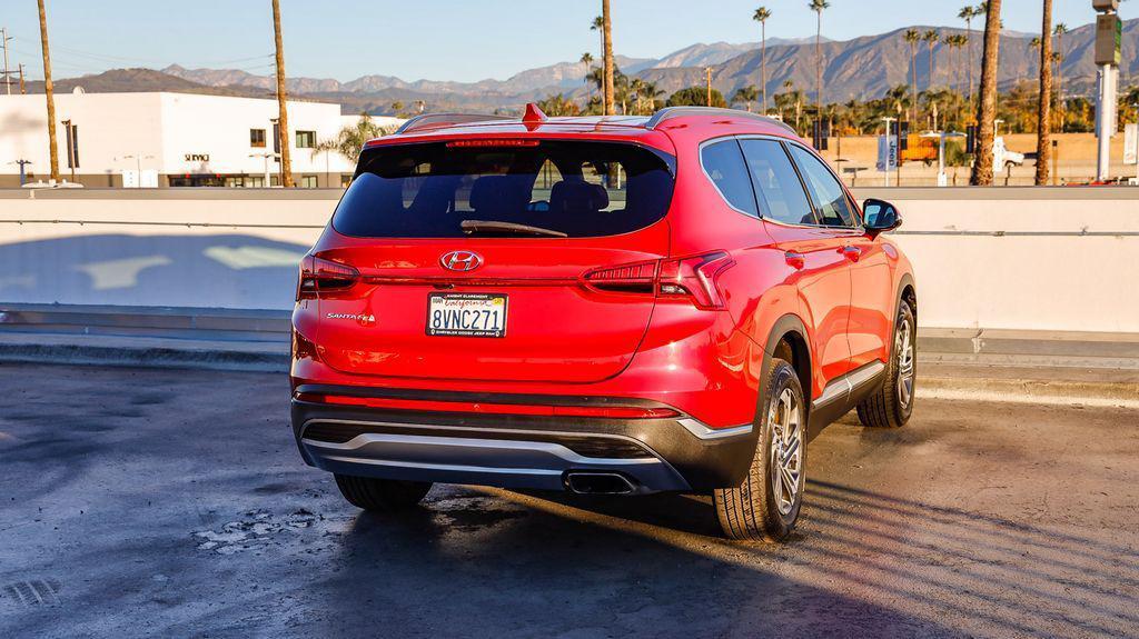 used 2021 Hyundai Santa Fe car, priced at $17,295