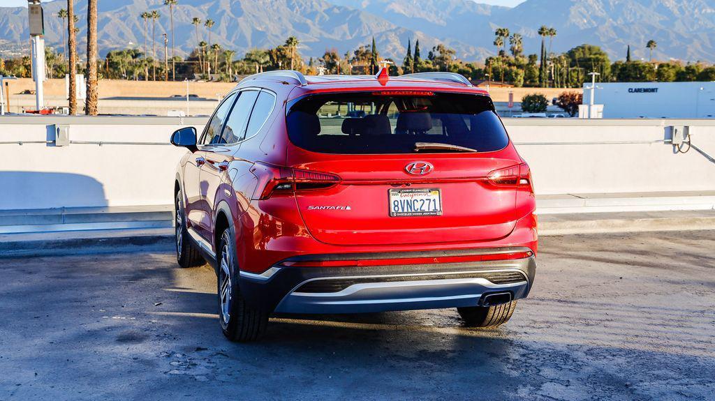 used 2021 Hyundai Santa Fe car, priced at $17,295
