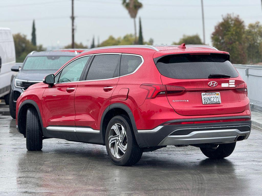 used 2021 Hyundai Santa Fe car, priced at $17,295