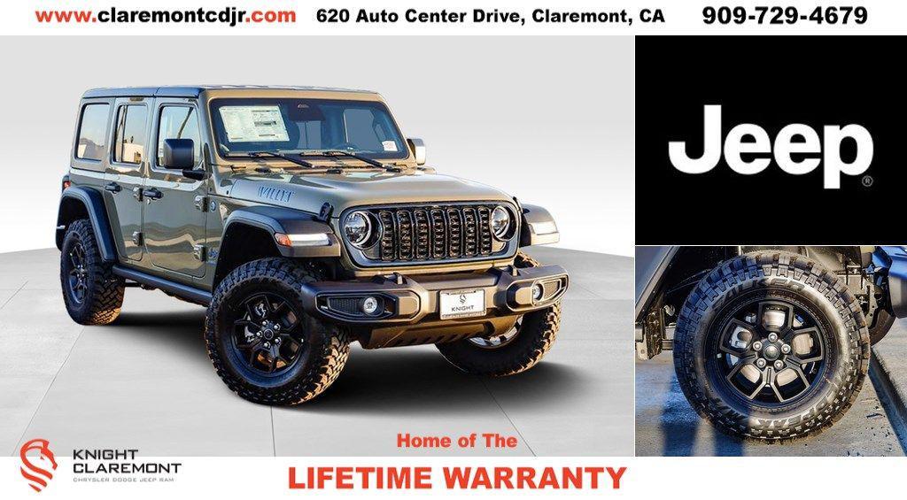new 2025 Jeep Wrangler 4xe car, priced at $49,124