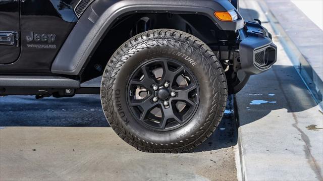 used 2021 Jeep Wrangler car, priced at $29,195