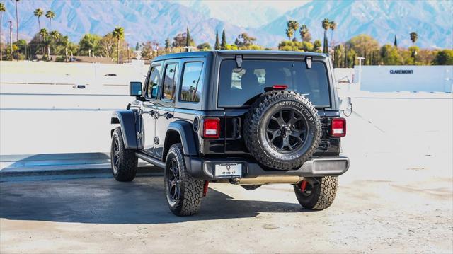 used 2021 Jeep Wrangler car, priced at $29,195