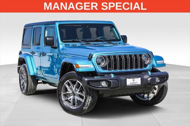 new 2024 Jeep Wrangler 4xe car, priced at $38,480