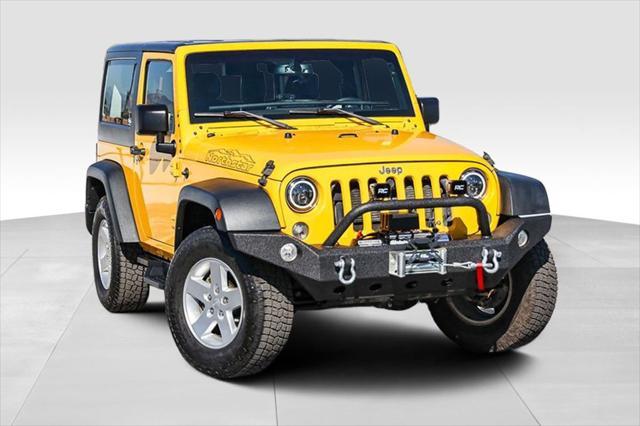 used 2015 Jeep Wrangler car, priced at $18,995