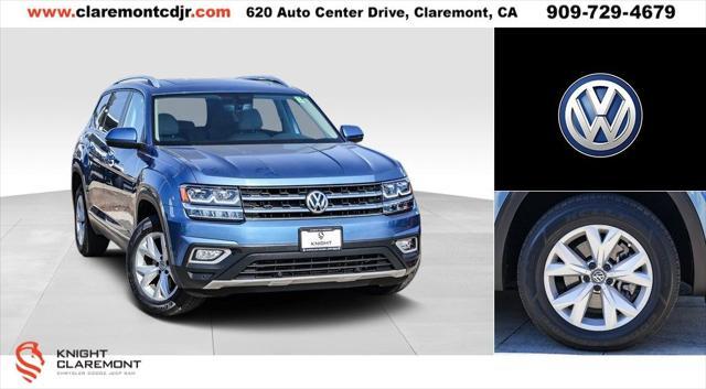 used 2019 Volkswagen Atlas car, priced at $19,695