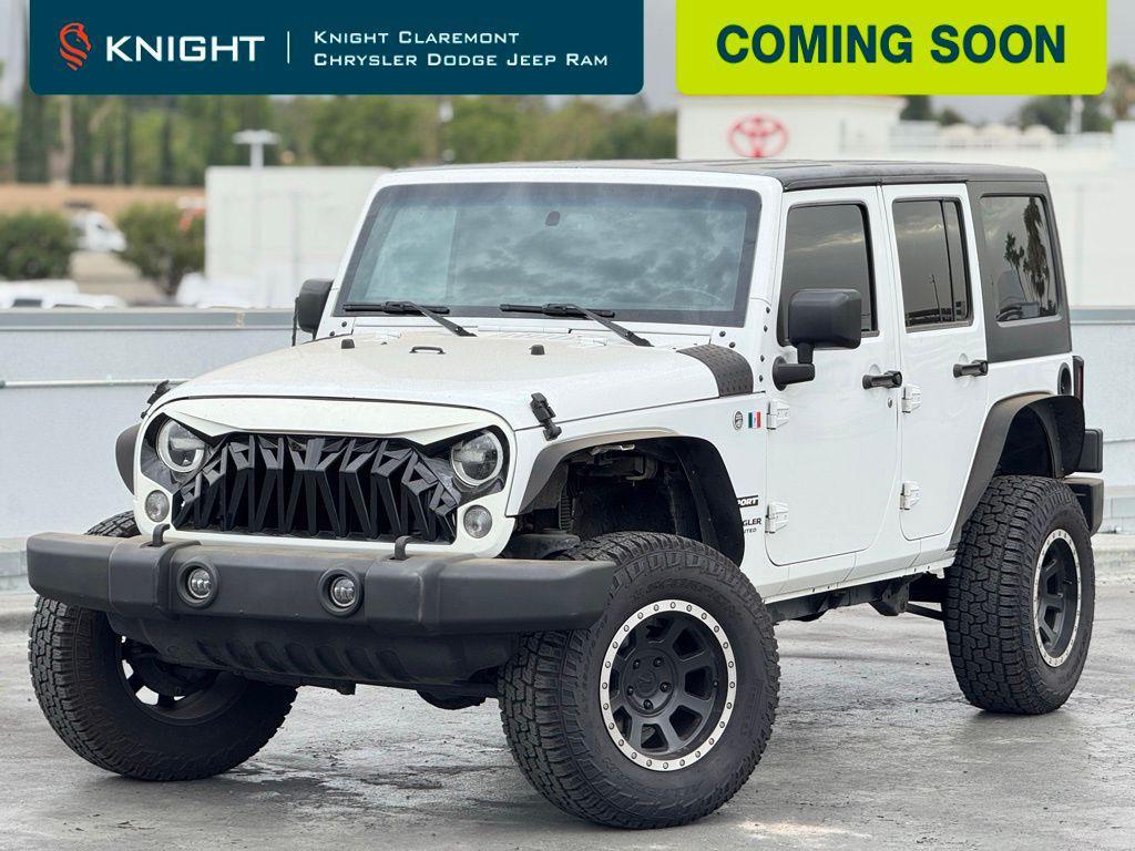 used 2016 Jeep Wrangler Unlimited car, priced at $18,395