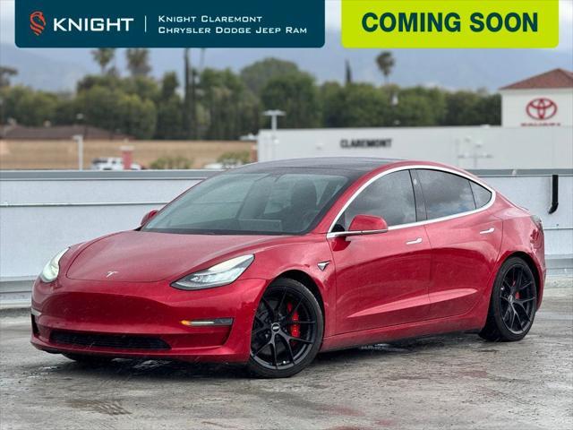 used 2020 Tesla Model 3 car, priced at $21,695