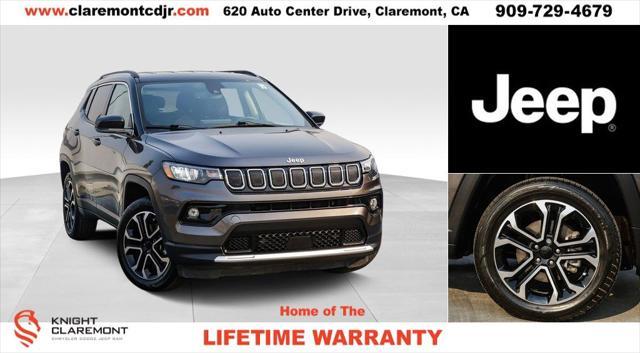 used 2022 Jeep Compass car, priced at $21,495