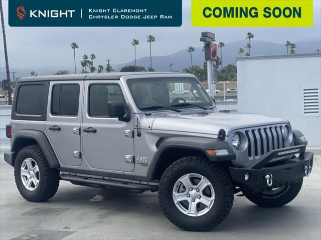 used 2019 Jeep Wrangler Unlimited car, priced at $33,795