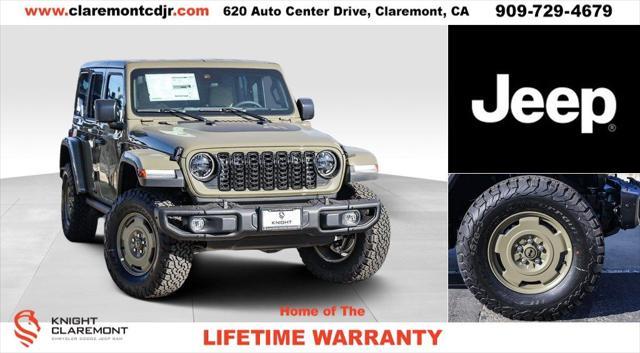 new 2025 Jeep Wrangler 4xe car, priced at $47,415