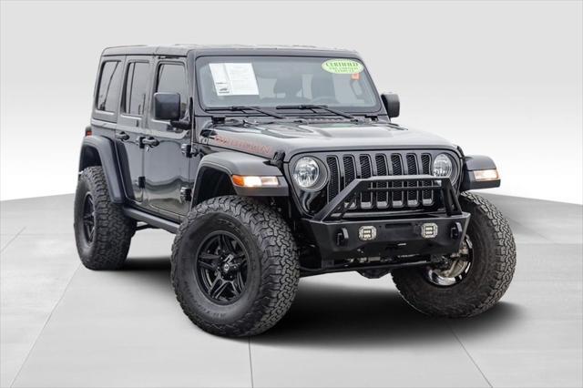 used 2019 Jeep Wrangler Unlimited car, priced at $31,995