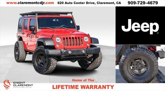 used 2017 Jeep Wrangler Unlimited car, priced at $24,095