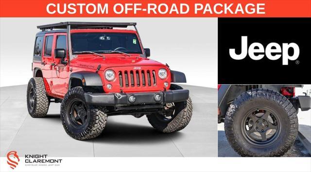 used 2017 Jeep Wrangler Unlimited car, priced at $21,995