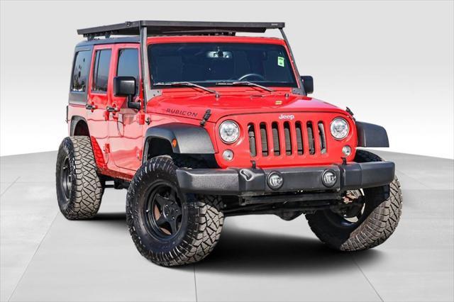 used 2017 Jeep Wrangler Unlimited car, priced at $24,095