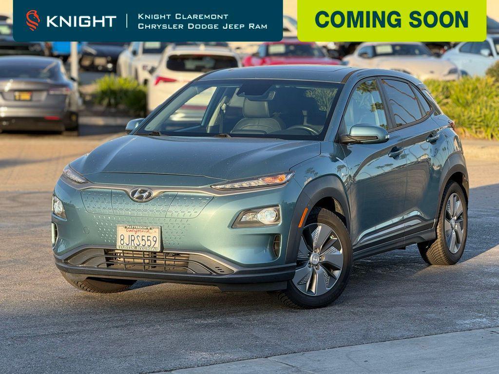 used 2019 Hyundai Kona EV car, priced at $15,495