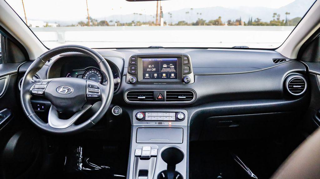 used 2019 Hyundai Kona EV car, priced at $15,495