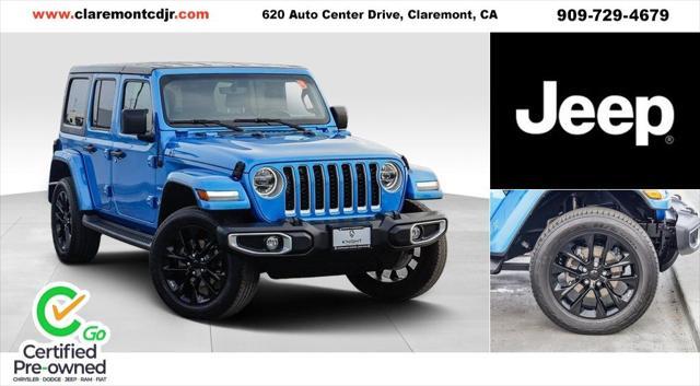 used 2021 Jeep Wrangler Unlimited 4xe car, priced at $30,995