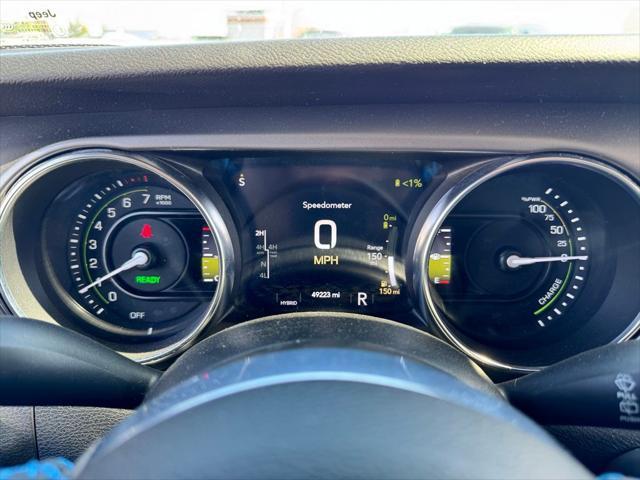 used 2023 Jeep Wrangler 4xe car, priced at $32,495