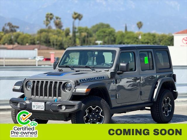 used 2023 Jeep Wrangler 4xe car, priced at $29,595