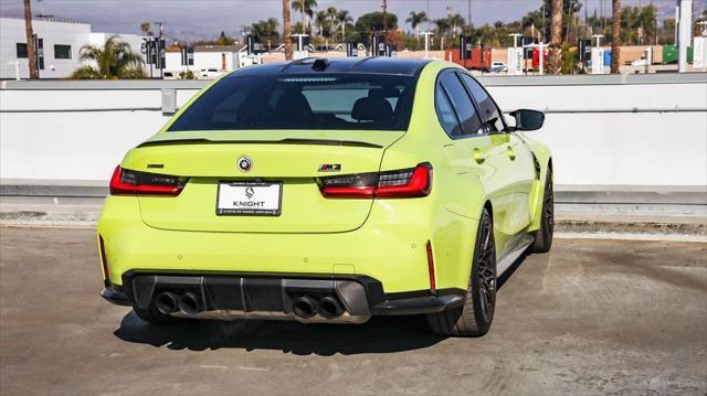 used 2023 BMW M3 car, priced at $86,995