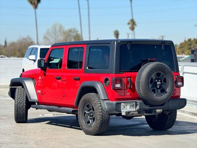 used 2020 Jeep Wrangler Unlimited car, priced at $23,995