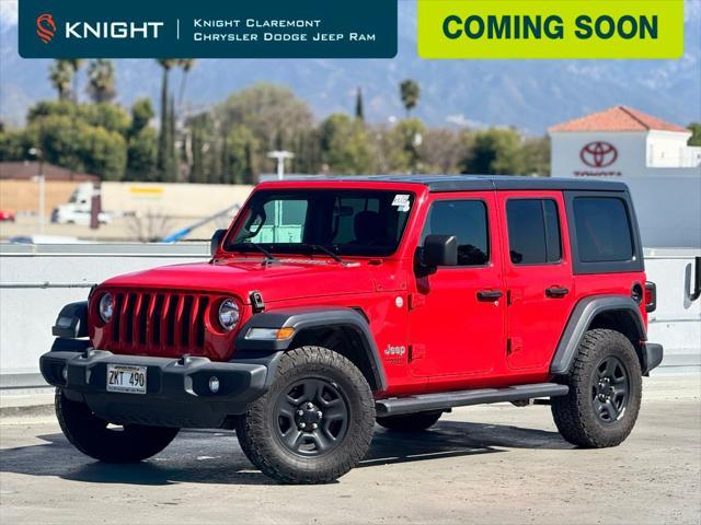 used 2020 Jeep Wrangler Unlimited car, priced at $23,995