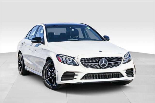 used 2021 Mercedes-Benz C-Class car, priced at $25,295