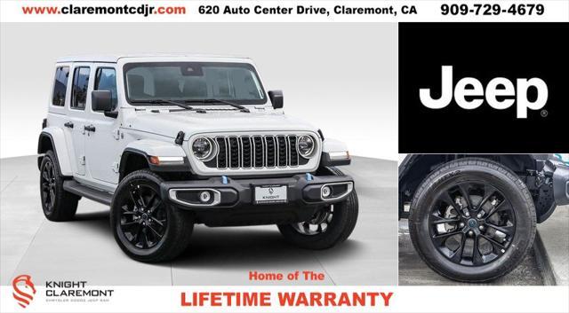 new 2024 Jeep Wrangler 4xe car, priced at $49,165