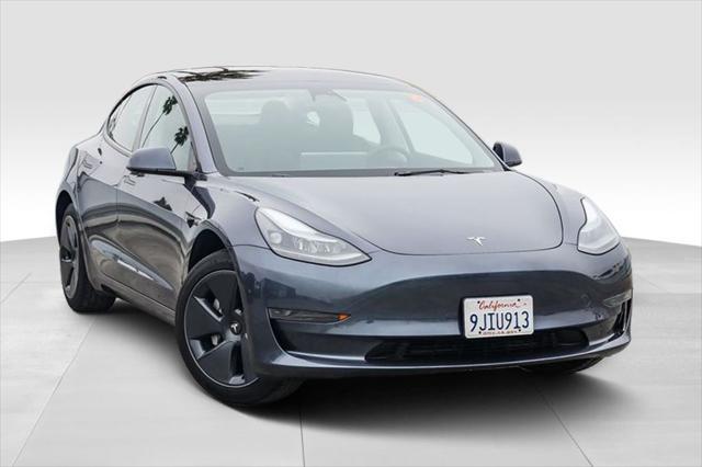 used 2023 Tesla Model 3 car, priced at $23,995