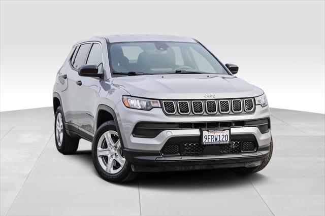 used 2023 Jeep Compass car, priced at $18,695