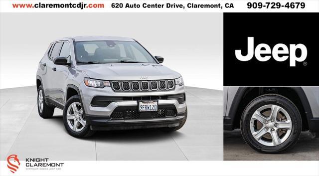 used 2023 Jeep Compass car, priced at $18,695