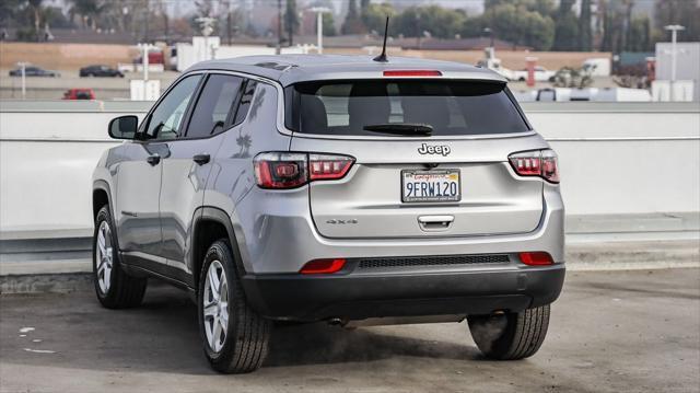 used 2023 Jeep Compass car, priced at $18,695