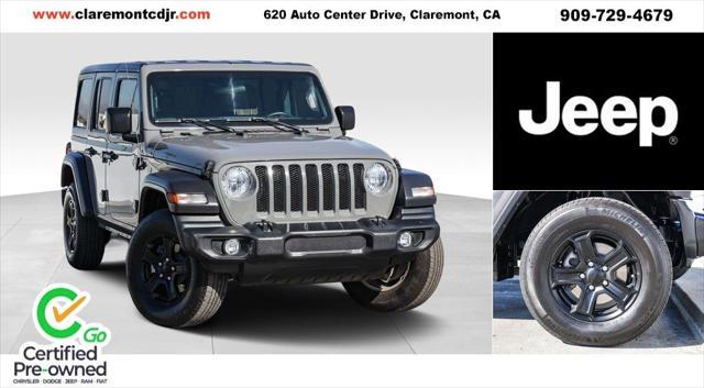 used 2022 Jeep Wrangler Unlimited car, priced at $28,795