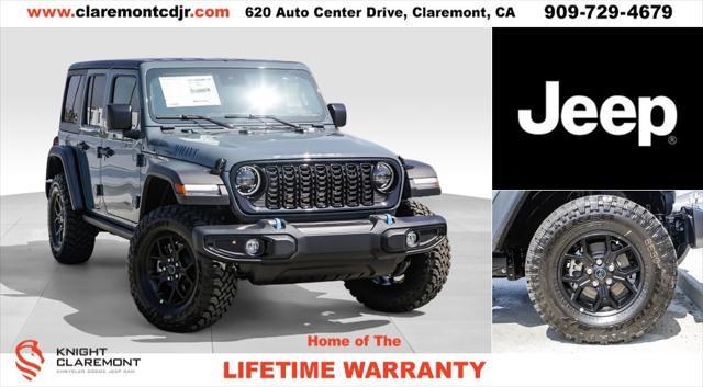 new 2024 Jeep Wrangler 4xe car, priced at $50,340