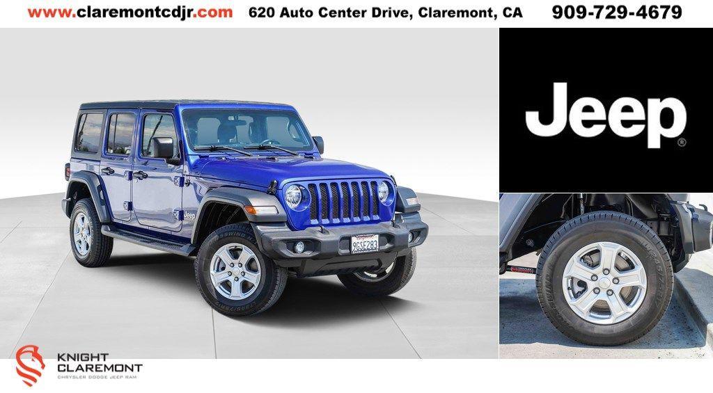 used 2020 Jeep Wrangler Unlimited car, priced at $22,995