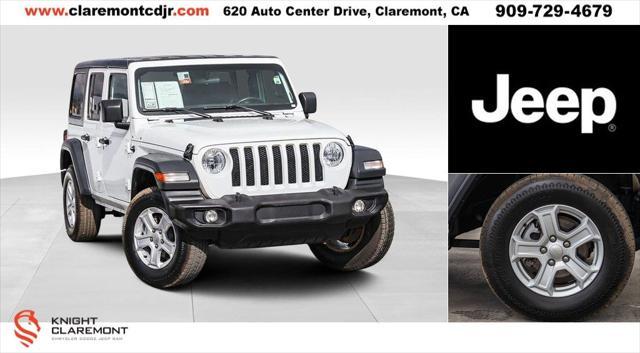 used 2020 Jeep Wrangler Unlimited car, priced at $23,295