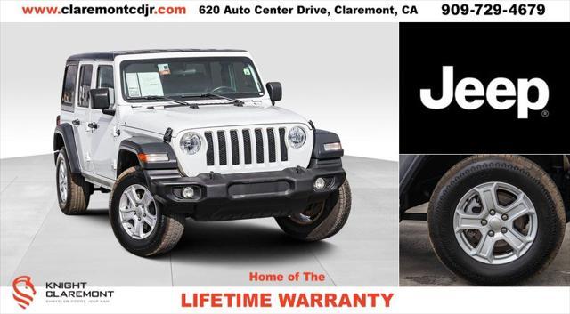 used 2020 Jeep Wrangler Unlimited car, priced at $25,295