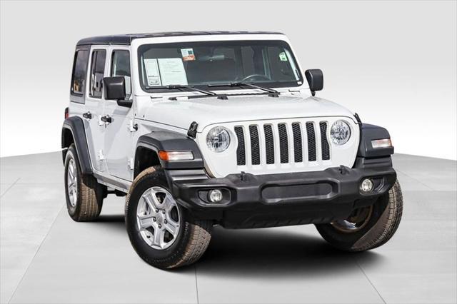 used 2020 Jeep Wrangler Unlimited car, priced at $25,295