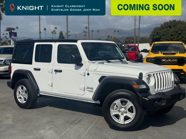 used 2020 Jeep Wrangler Unlimited car, priced at $26,295