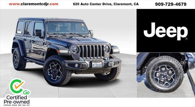 used 2023 Jeep Wrangler 4xe car, priced at $29,888