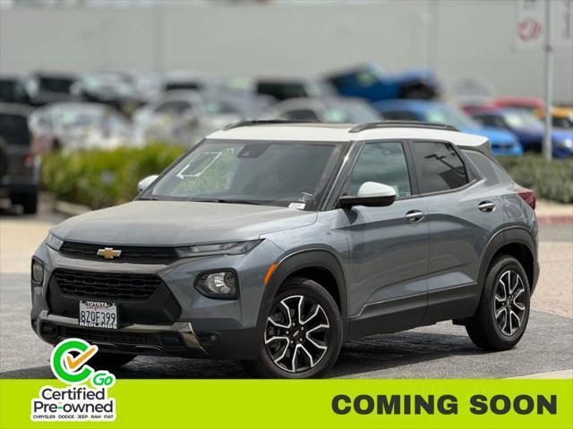 used 2022 Chevrolet TrailBlazer car, priced at $19,495